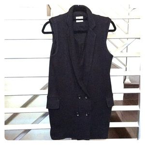 Mistic sleeveless double breasted coat